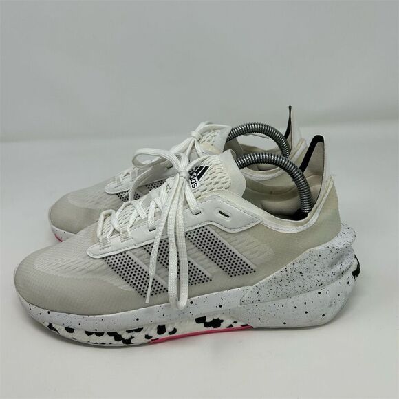 Adidas Avryn White Cream Sneakers Size 7 Athletic Casual (women's size 8) - Picture 6 of 15